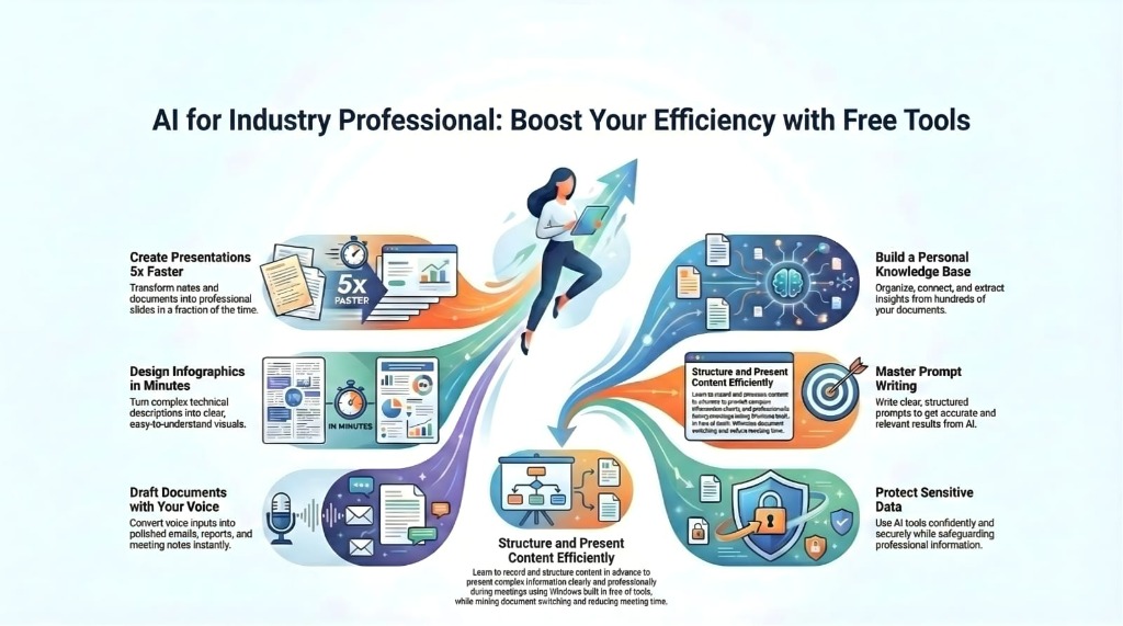 AI for Industry Professionals Infographic